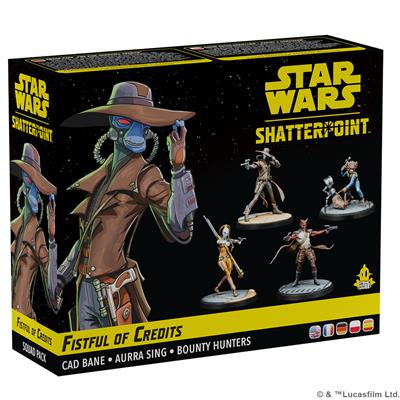 Star Wars: Shatterpoint - Fistful of Credits: Cad Bane Squad Pack | Deep Dive Games St. Marys