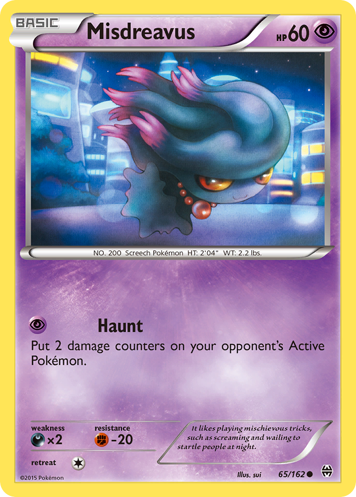 Misdreavus (65/162) [XY: BREAKthrough] | Deep Dive Games St. Marys