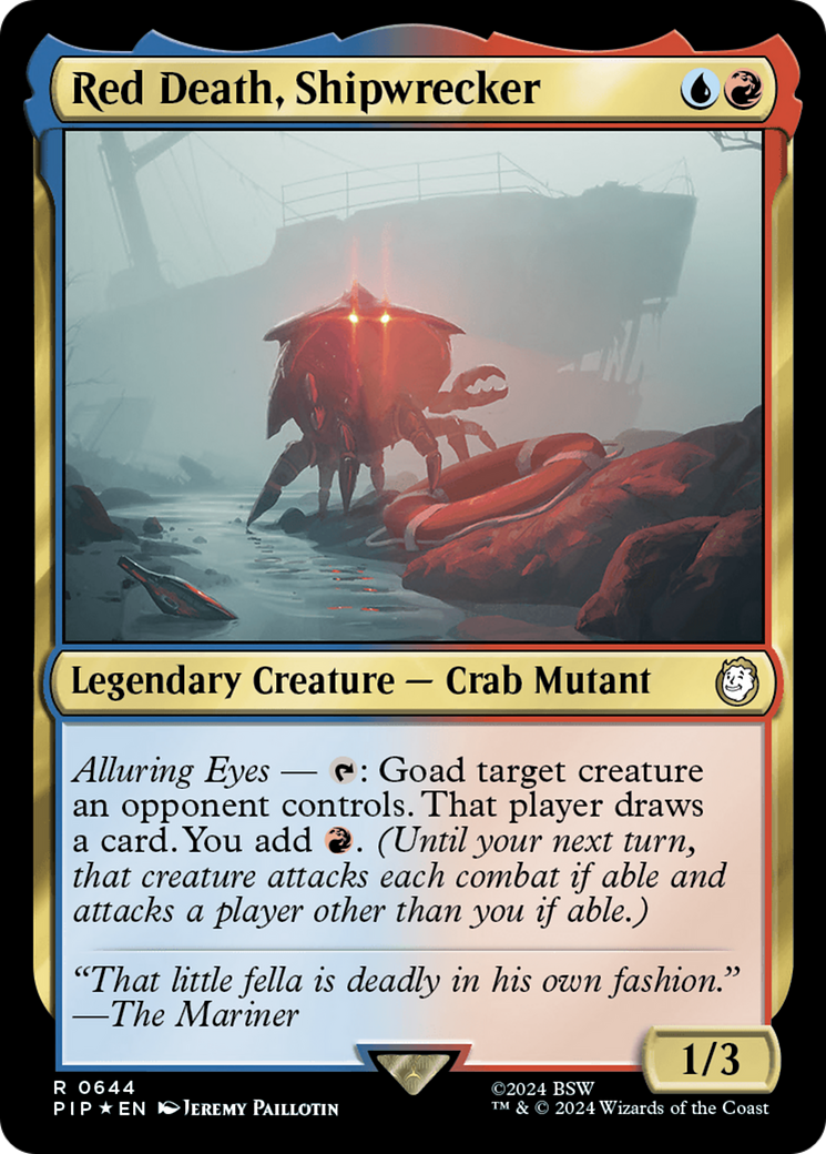 Red Death, Shipwrecker (Surge Foil) [Fallout] | Deep Dive Games St. Marys