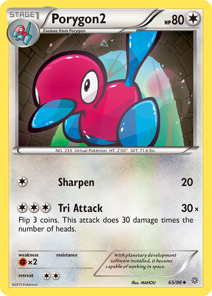 Porygon2 (65/98) [XY: Ancient Origins] | Deep Dive Games St. Marys