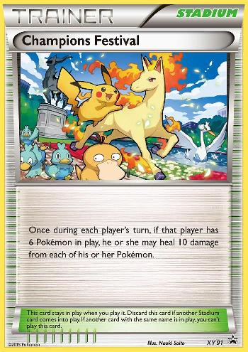 Champions Festival (XY91) (2015) [XY: Black Star Promos] | Deep Dive Games St. Marys