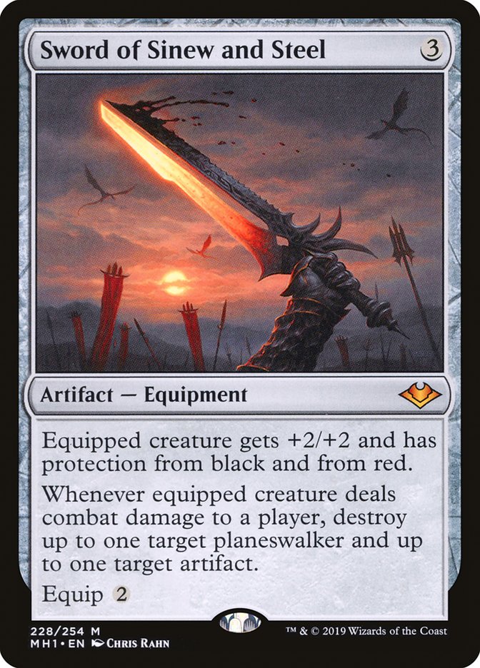 Sword of Sinew and Steel [Modern Horizons] | Deep Dive Games St. Marys