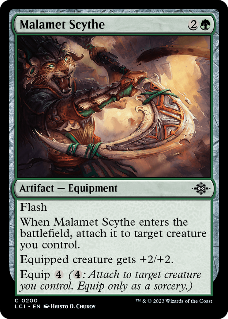 Malamet Scythe [The Lost Caverns of Ixalan] | Deep Dive Games St. Marys