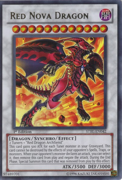 Red Nova Dragon [STBL-EN042] Ultra Rare | Deep Dive Games St. Marys