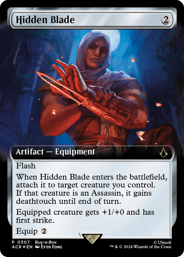 Hidden Blade (Extended Art) [Assassin's Creed Promos] | Deep Dive Games St. Marys