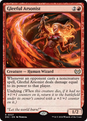 Gleeful Arsonist [Duskmourn: House of Horror Commander] | Deep Dive Games St. Marys