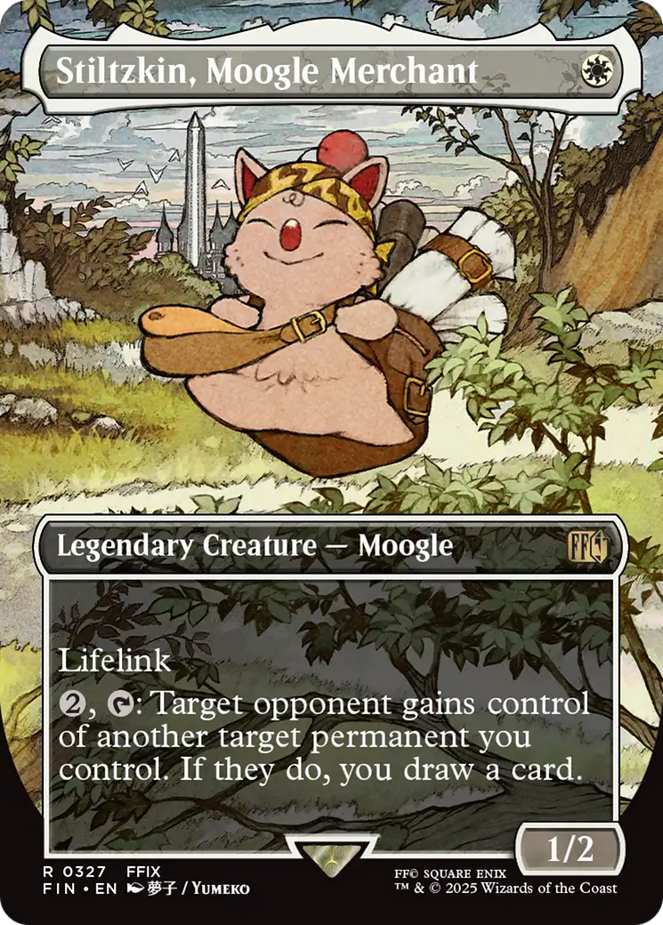 Stiltzkin, Moogle Merchant (Borderless) [FINAL FANTASY] | Deep Dive Games St. Marys