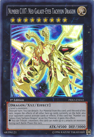 Number C107: Neo Galaxy-Eyes Tachyon Dragon [PRIO-EN041] Ultimate Rare | Deep Dive Games St. Marys