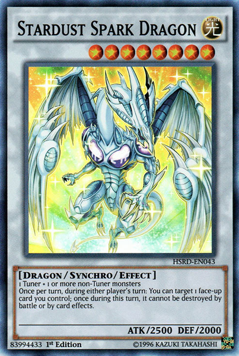 Stardust Spark Dragon [HSRD-EN043] Super Rare | Deep Dive Games St. Marys