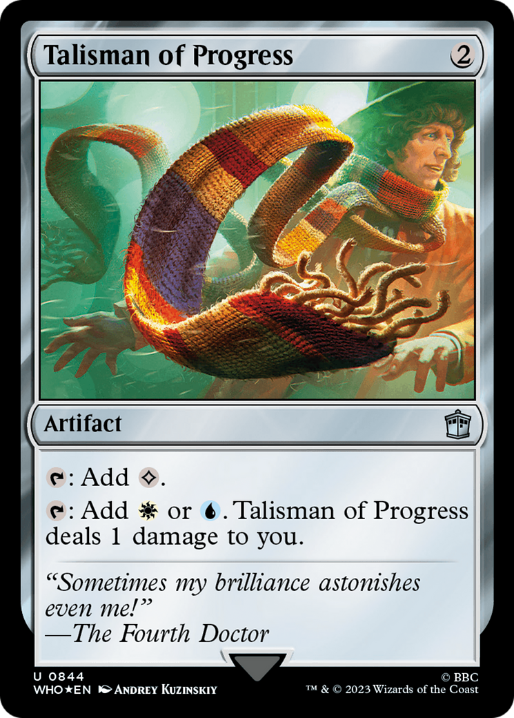 Talisman of Progress (Surge Foil) [Doctor Who] | Deep Dive Games St. Marys