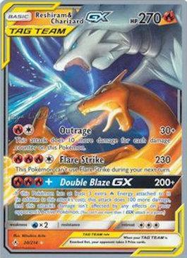 Reshiram & Charizard GX (20/214) (Fire Box - Kaya Lichtleitner) [World Championships 2019] | Deep Dive Games St. Marys