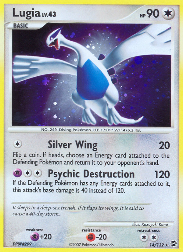 Lugia (14/132) [Diamond & Pearl: Secret Wonders] | Deep Dive Games St. Marys