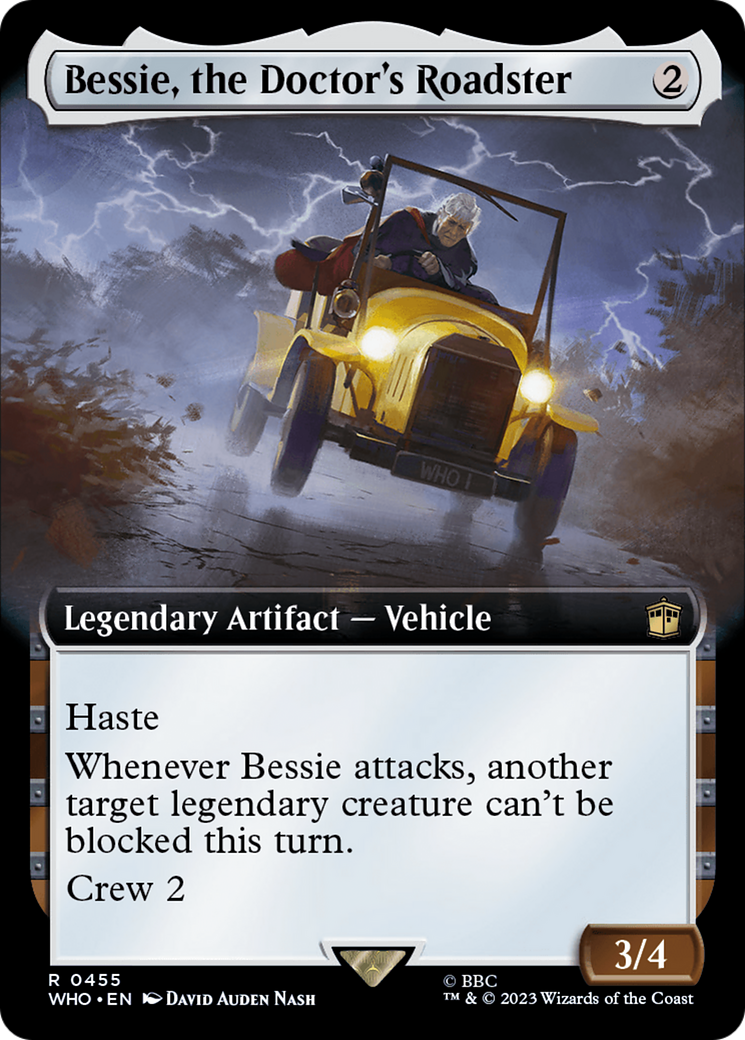 Bessie, the Doctor's Roadster (Extended Art) [Doctor Who] | Deep Dive Games St. Marys