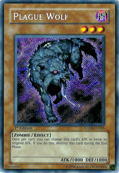 Plague Wolf [FOTB-EN065] Secret Rare | Deep Dive Games St. Marys