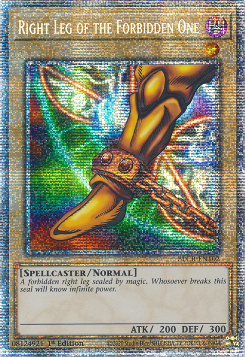 Right Leg of the Forbidden One [BLCR-EN102] Starlight Rare | Deep Dive Games St. Marys