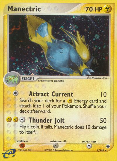 Manectric (9/109) [EX: Ruby & Sapphire] | Deep Dive Games St. Marys