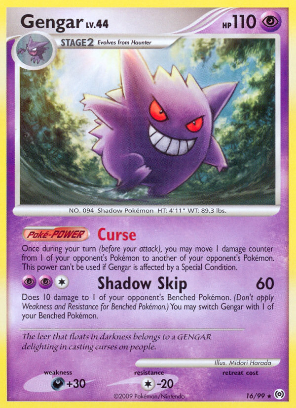 Gengar (16/99) [Platinum: Arceus] | Deep Dive Games St. Marys