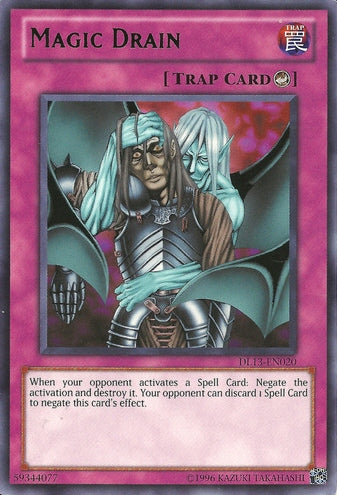 Magic Drain (Green) [DL13-EN020] Rare | Deep Dive Games St. Marys