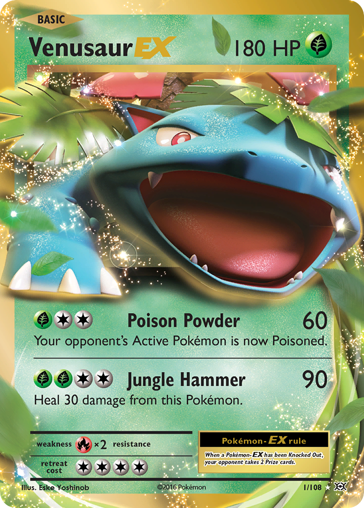 Venusaur EX (1/108) [XY: Evolutions] | Deep Dive Games St. Marys