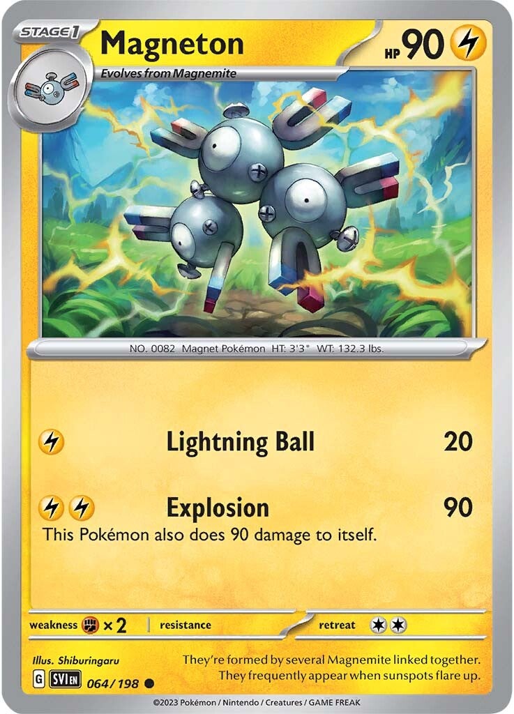 Magneton (064/198) [Scarlet & Violet: Base Set] | Deep Dive Games St. Marys