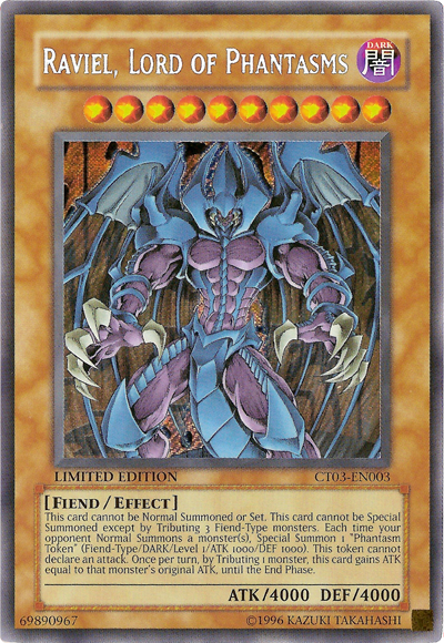 Raviel, Lord of Phantasms [CT03-EN003] Secret Rare | Deep Dive Games St. Marys