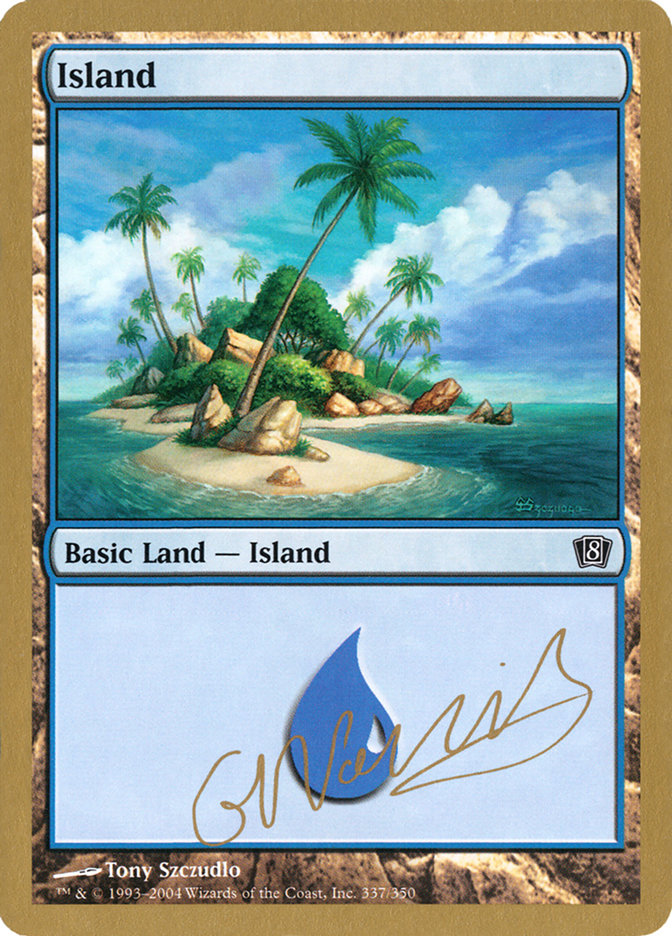 Island (gn337) (Gabriel Nassif) [World Championship Decks 2004] | Deep Dive Games St. Marys