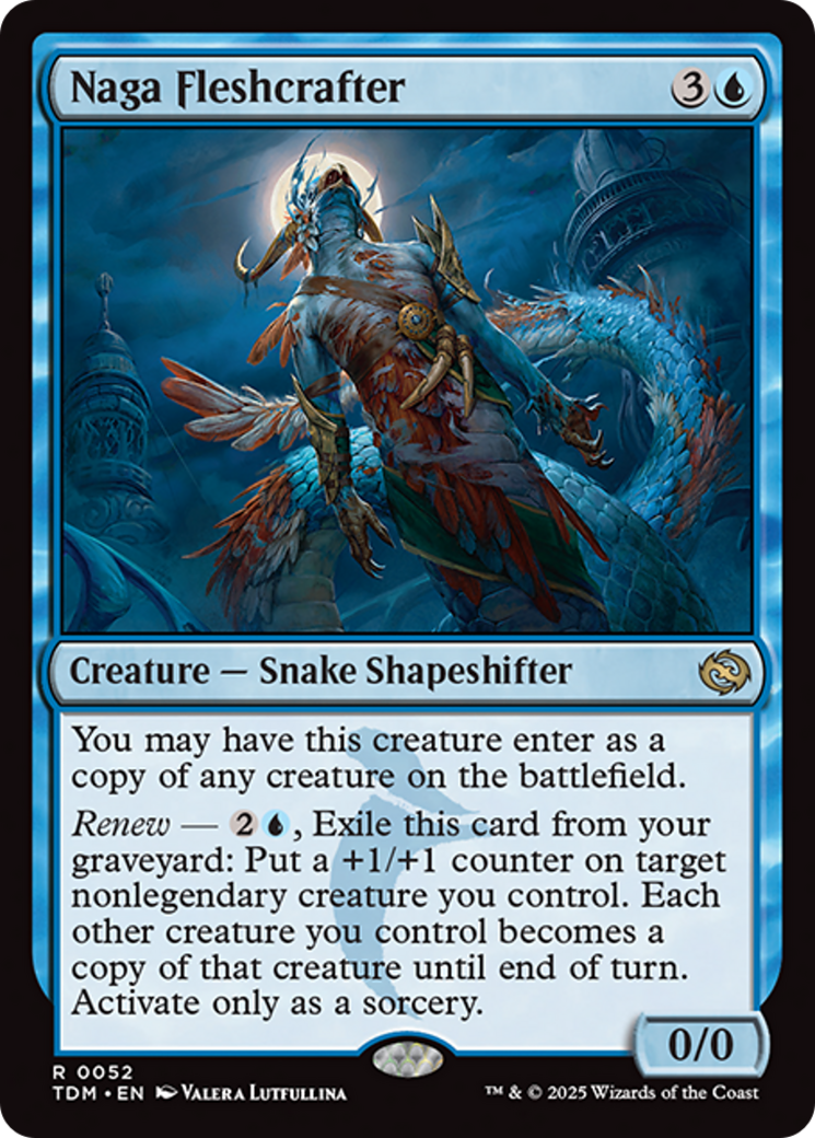 Naga Fleshcrafter [Tarkir: Dragonstorm] | Deep Dive Games St. Marys
