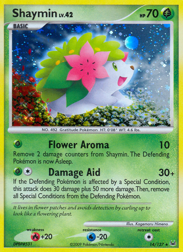 Shaymin (14/127) [Platinum: Base Set] | Deep Dive Games St. Marys