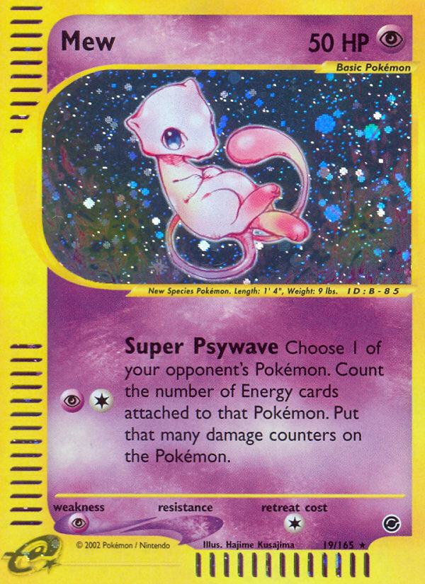 Mew (19/165) [Expedition: Base Set] | Deep Dive Games St. Marys