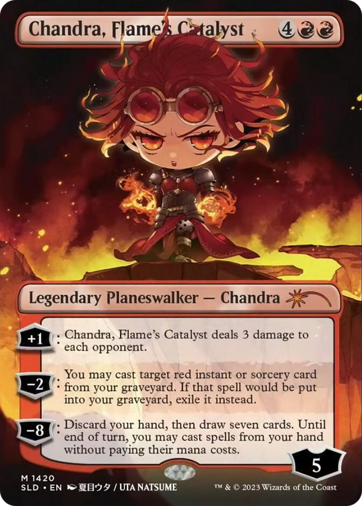 Chandra, Flame's Catalyst (Rainbow Foil) [Secret Lair Drop Series] | Deep Dive Games St. Marys