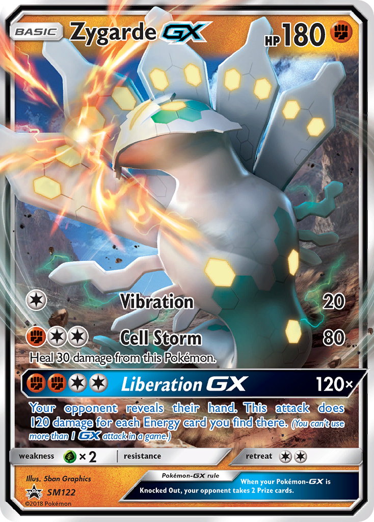 Zygarde GX (SM122) [Sun & Moon: Black Star Promos] | Deep Dive Games St. Marys