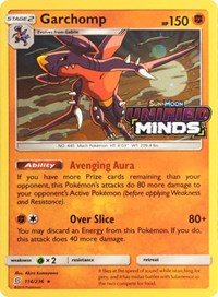 Garchomp (114/236) (Cosmos Holo) [Sun & Moon: Unified Minds] | Deep Dive Games St. Marys