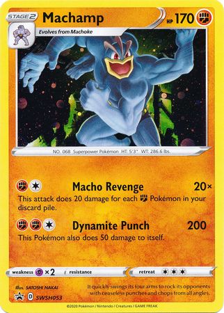 Machamp (SWSH053) [Sword & Shield: Black Star Promos] | Deep Dive Games St. Marys