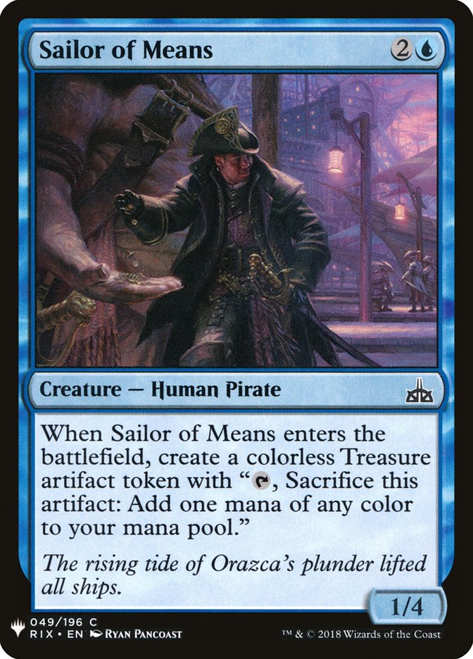 Sailor of Means [Mystery Booster] | Deep Dive Games St. Marys