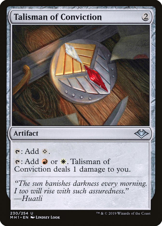 Talisman of Conviction [Modern Horizons] | Deep Dive Games St. Marys