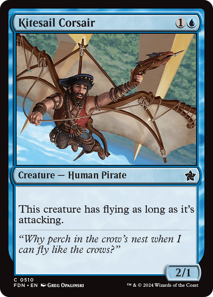 Kitesail Corsair [Foundations] | Deep Dive Games St. Marys