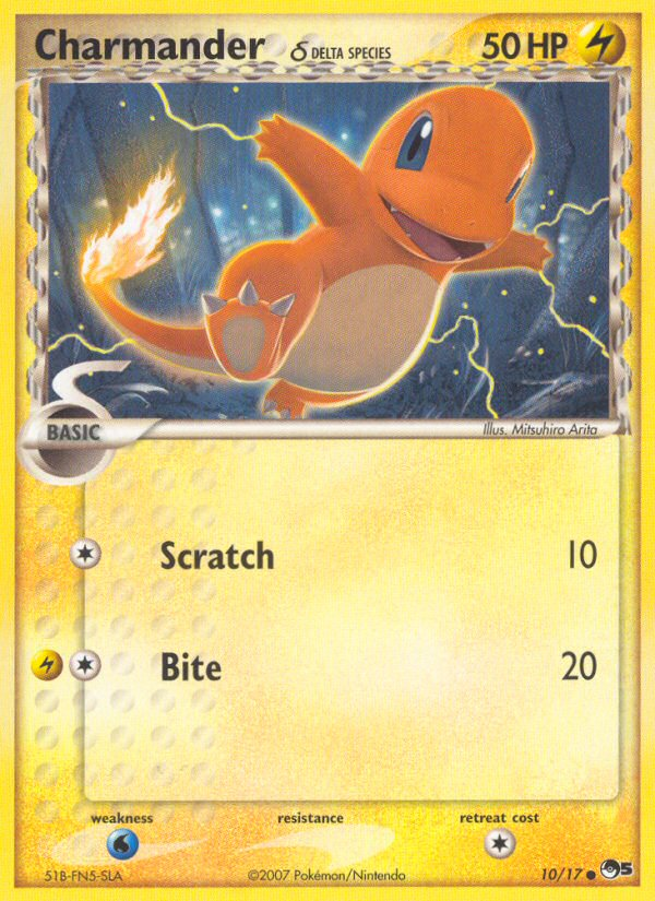 Charmander (10/17) (Delta Species) [POP Series 5] | Deep Dive Games St. Marys