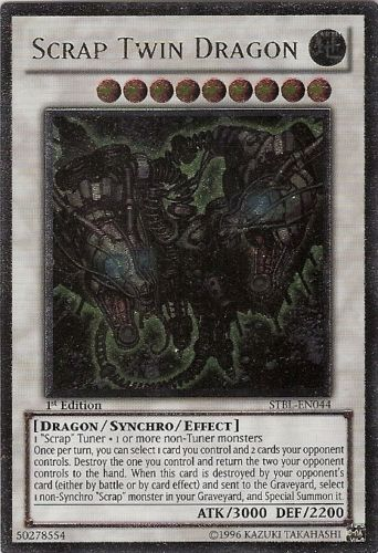 Scrap Twin Dragon [STBL-EN044] Ultimate Rare | Deep Dive Games St. Marys