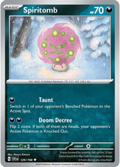 Spiritomb (129/198) [Scarlet & Violet: Base Set] | Deep Dive Games St. Marys