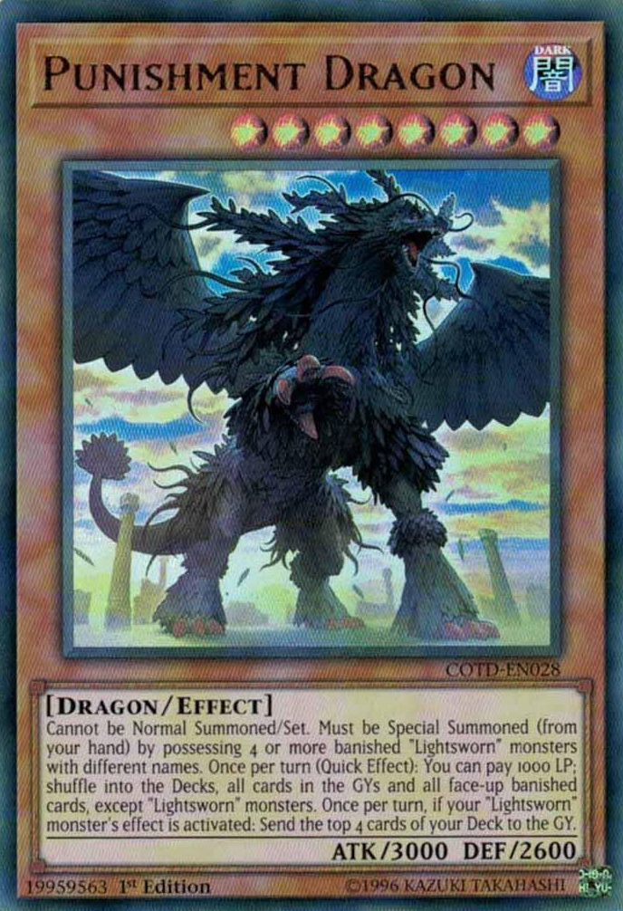 Punishment Dragon [COTD-EN028] Ultra Rare | Deep Dive Games St. Marys