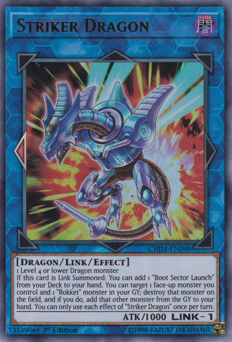 Striker Dragon [CHIM-EN098] Ultra Rare | Deep Dive Games St. Marys