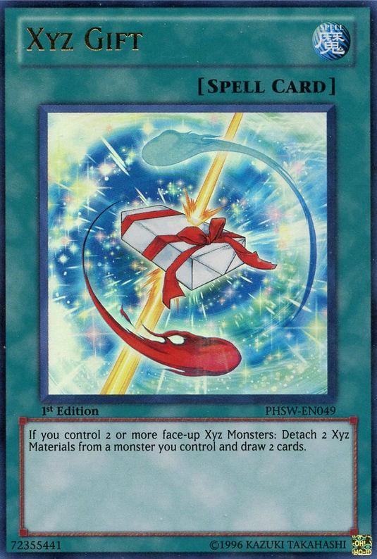 Xyz Gift [PHSW-EN049] Ultra Rare | Deep Dive Games St. Marys