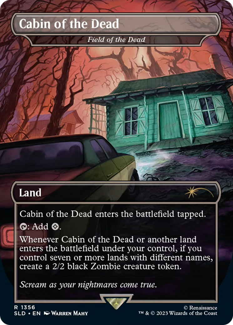 Cabin of the Dead - Field of the Dead [Secret Lair Drop Series] | Deep Dive Games St. Marys