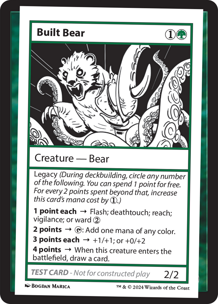 Built Bear [Mystery Booster 2 Playtest Cards] | Deep Dive Games St. Marys