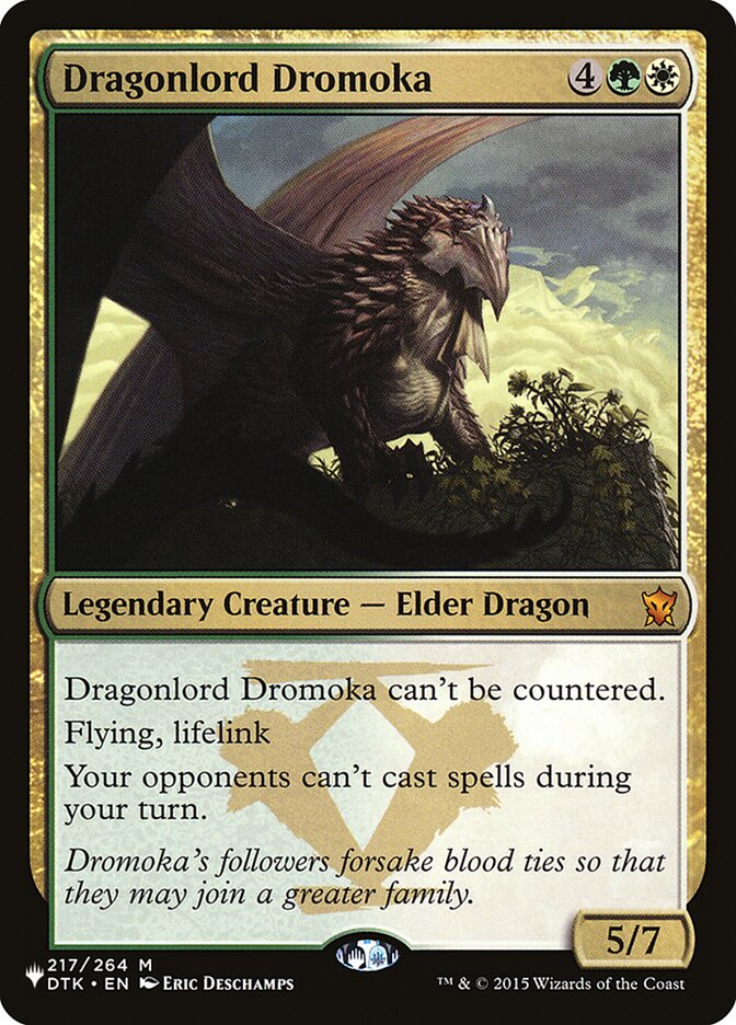 Dragonlord Dromoka [The List] | Deep Dive Games St. Marys