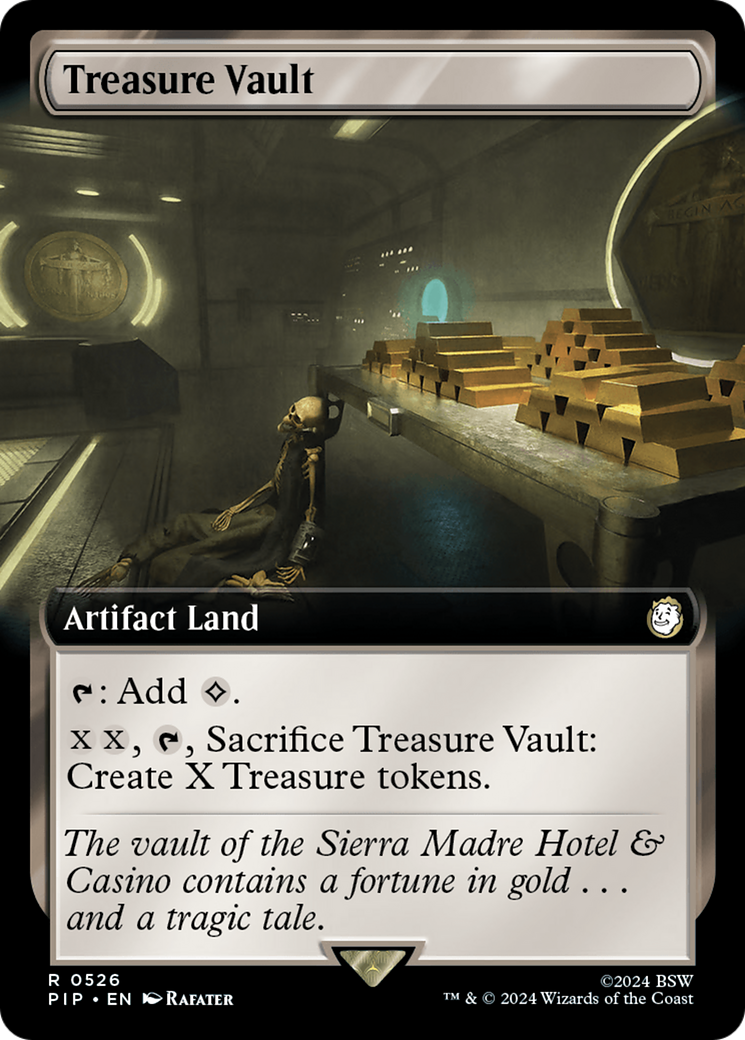 Treasure Vault (Extended Art) [Fallout] | Deep Dive Games St. Marys