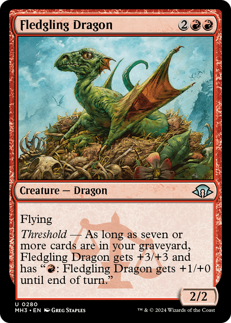 Fledgling Dragon [Modern Horizons 3] | Deep Dive Games St. Marys