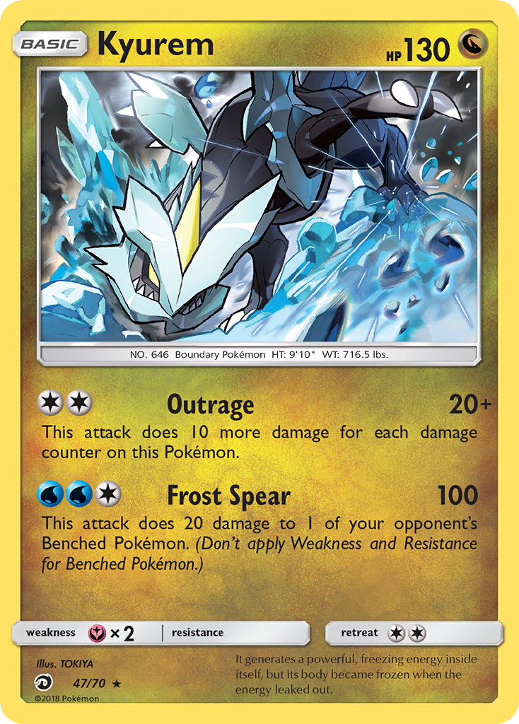Kyurem (47/70) [Sun & Moon: Dragon Majesty] | Deep Dive Games St. Marys