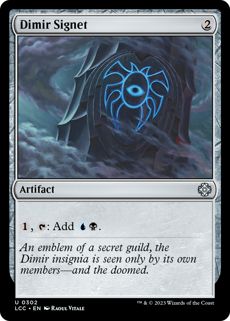 Dimir Signet [The Lost Caverns of Ixalan Commander] | Deep Dive Games St. Marys