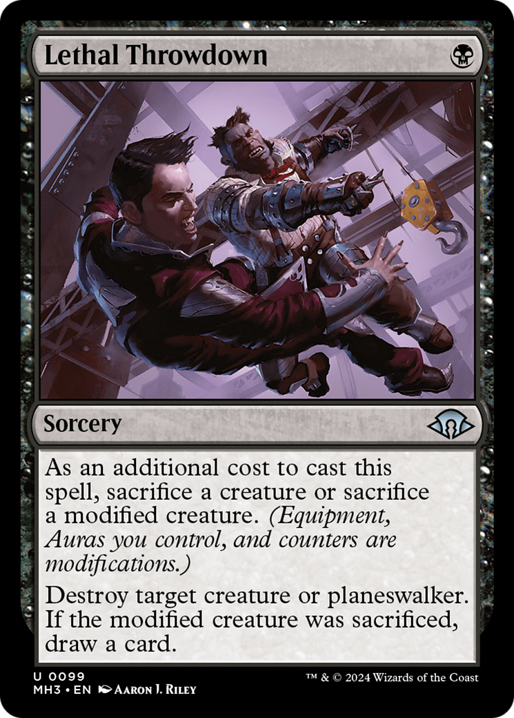 Lethal Throwdown [Modern Horizons 3] | Deep Dive Games St. Marys